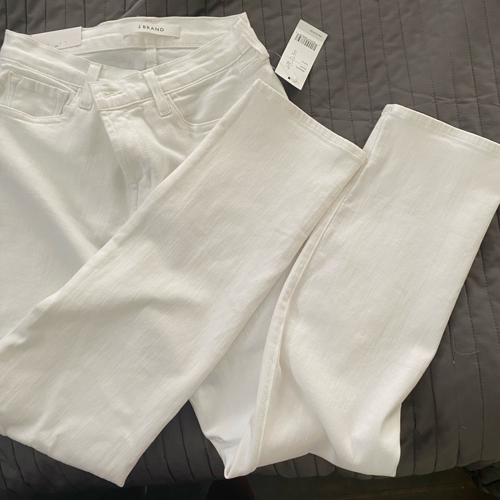 J Brand mid-rise straight jeans adele